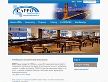 Tablet Screenshot of cappo.org
